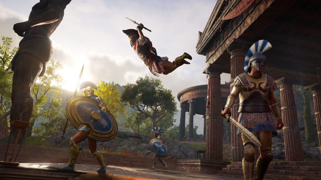 Assassins Creed Odyssey skok
