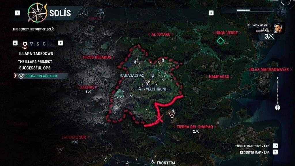 JUST CAUSE 4 mapa