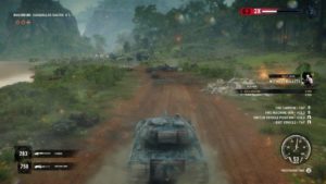 JUST CAUSE 4 vožnja tenkom