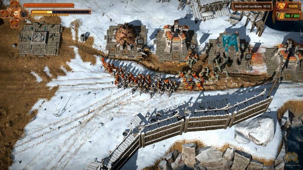 Lornsword Winter Chronicle gameplay