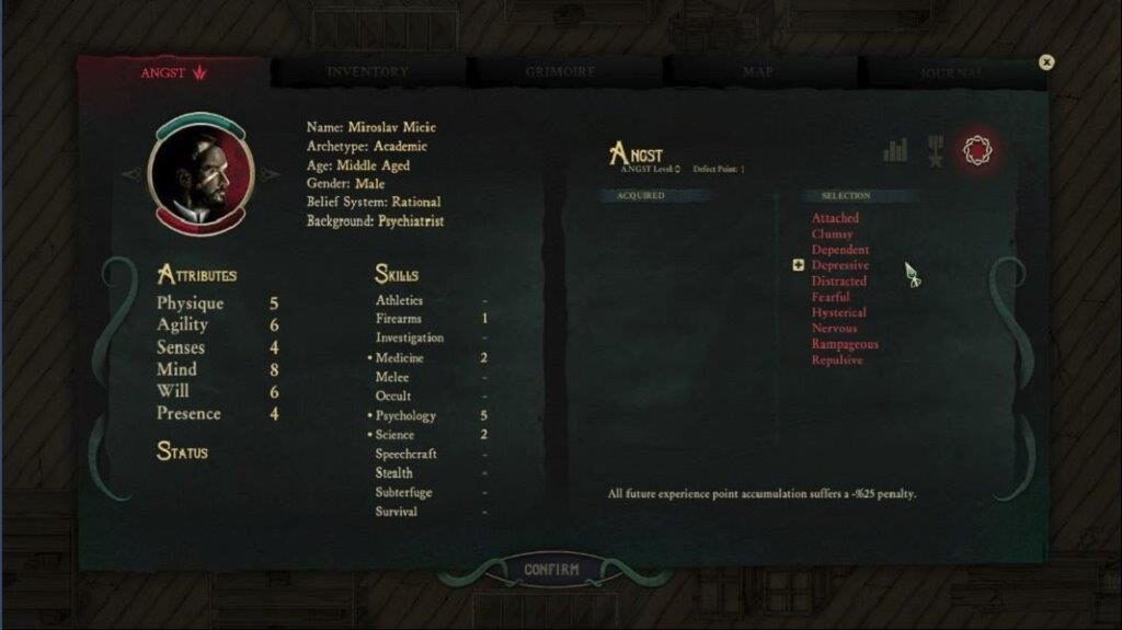 Negativni poeni u Borba u Stygian: Reign of the Old Ones