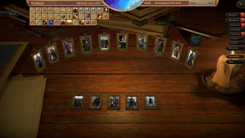 Savetnici - Pathfinder: Kingmaker